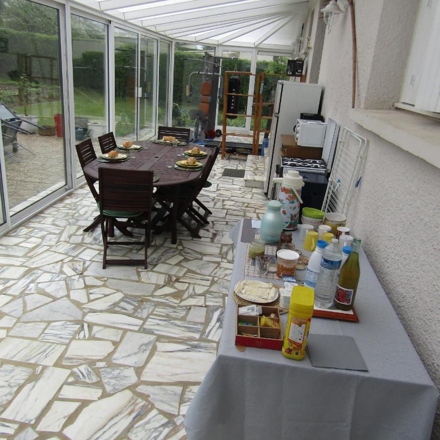 Bed and Breakfast Au Jardin Fessard Fagnon Esterno foto